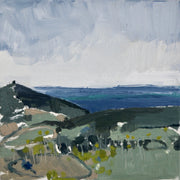An abstract painting of Chapel View by Aimee Willcock