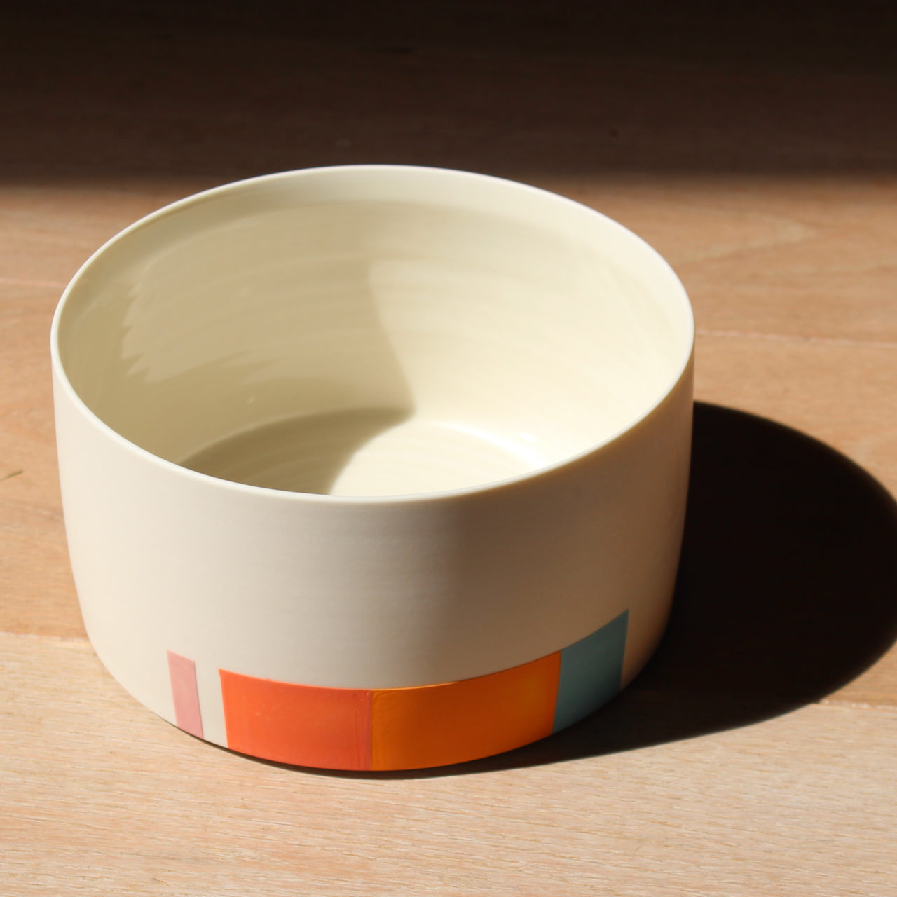 Kathryn Sherriff - By the Line Pottery - Porcelain Deep Serving Dish