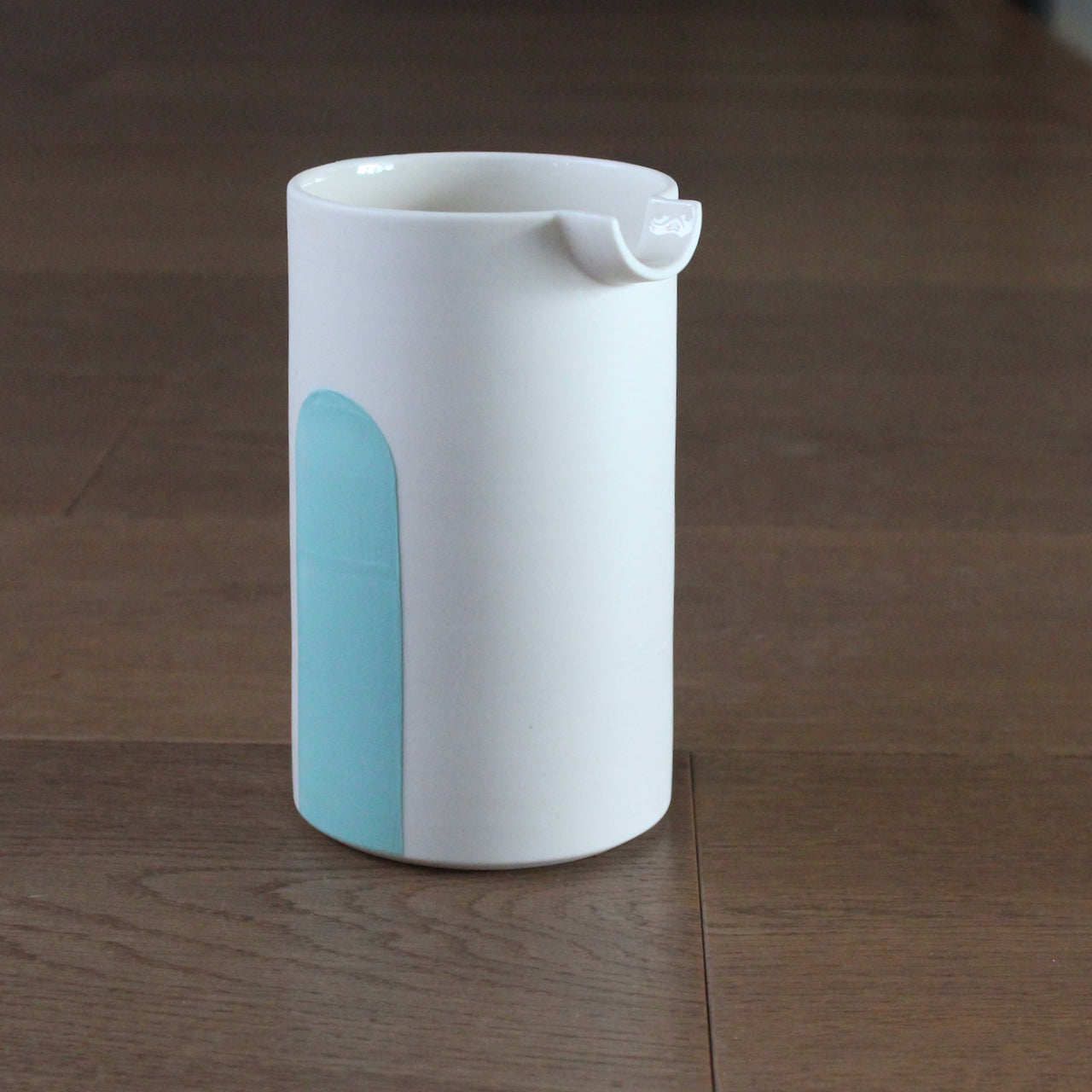 Kathryn Sherriff - By the Line Pottery - Tall Pourer (turquoise)