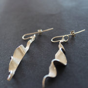 The Byre Gallery Wave earrings by Beverly Bartlett