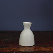 small grey curved ceramic made by Lucy Burley