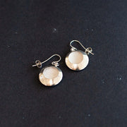 Beverly Bartlett Textured Silver Earrings