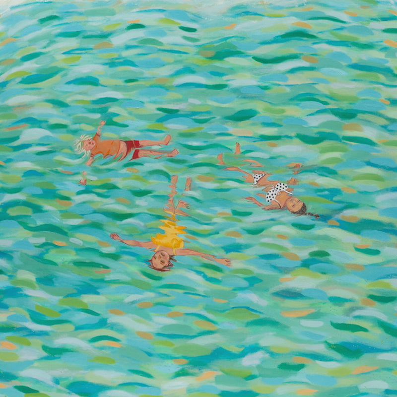 Coastal Bathers by Siobhan Purdy