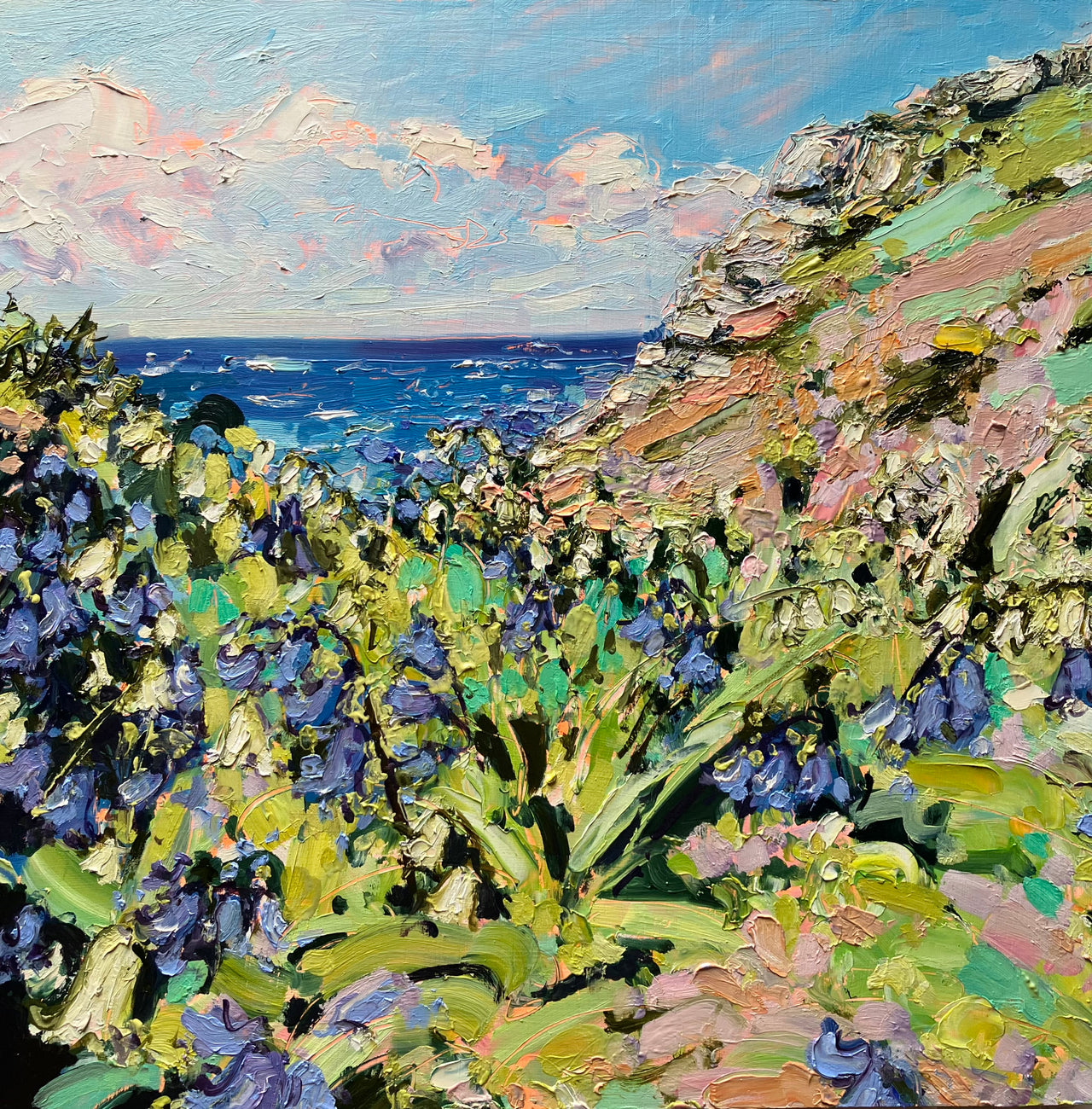Flowers by the Sea
