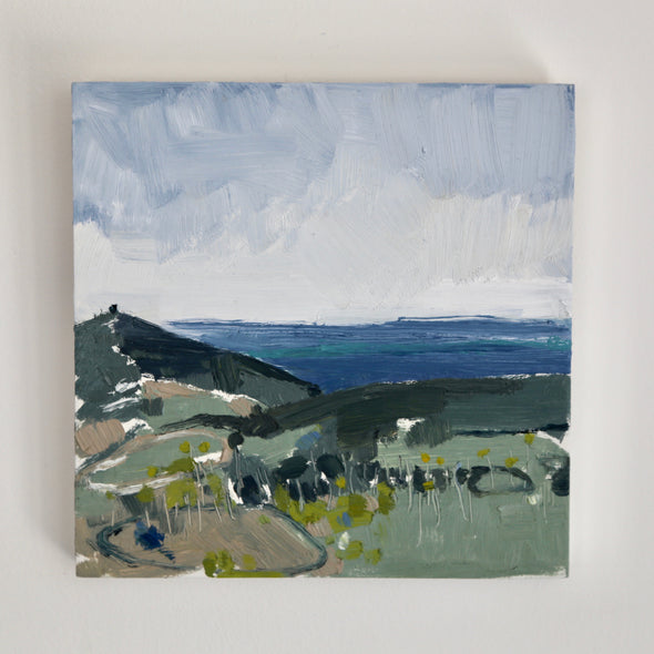 An abstract painting of Chapel View by Aimee Willcock