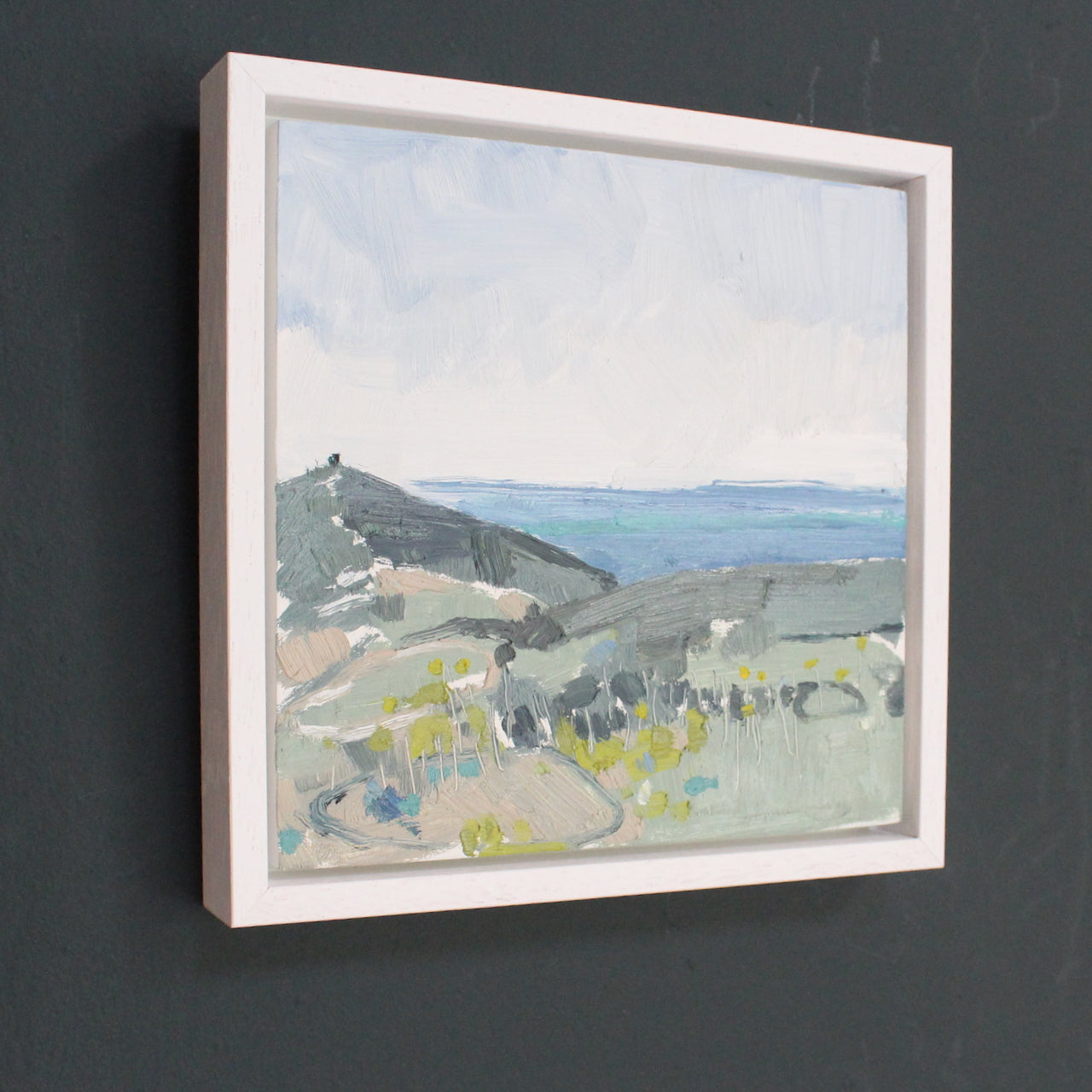 An abstract painting of Chapel View by Aimee Willcock