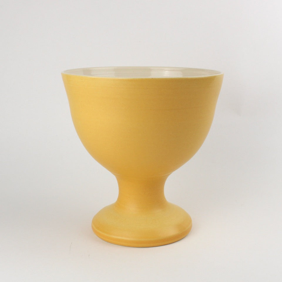 Lucy Burley - Golden Apricot Pedestal Bowl