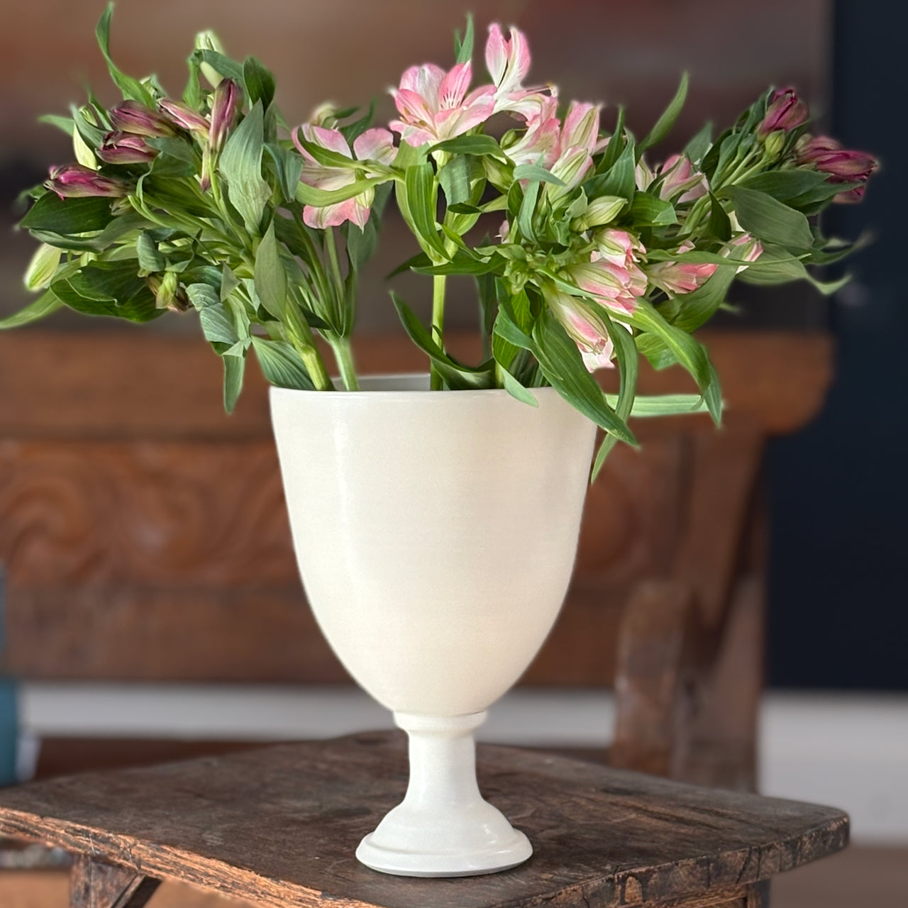 Lucy Burley -    Ivory “Ravilious Urn” Vase