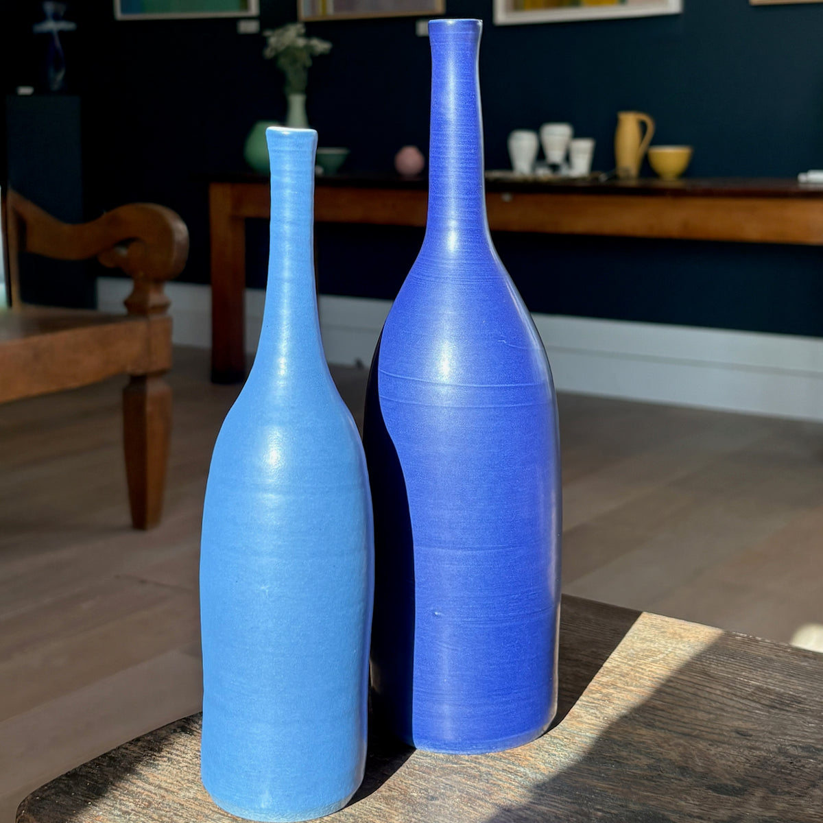 Lucy Burley -   Sea Blue Bottle