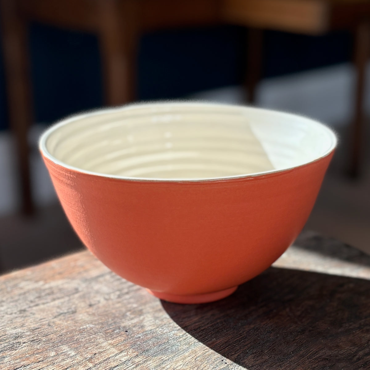 Lucy Burley -   Deep Orange Deep Bowl