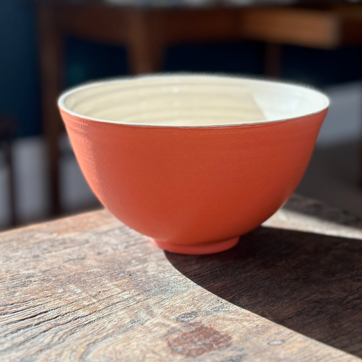 Lucy Burley -   Deep Orange Deep Bowl
