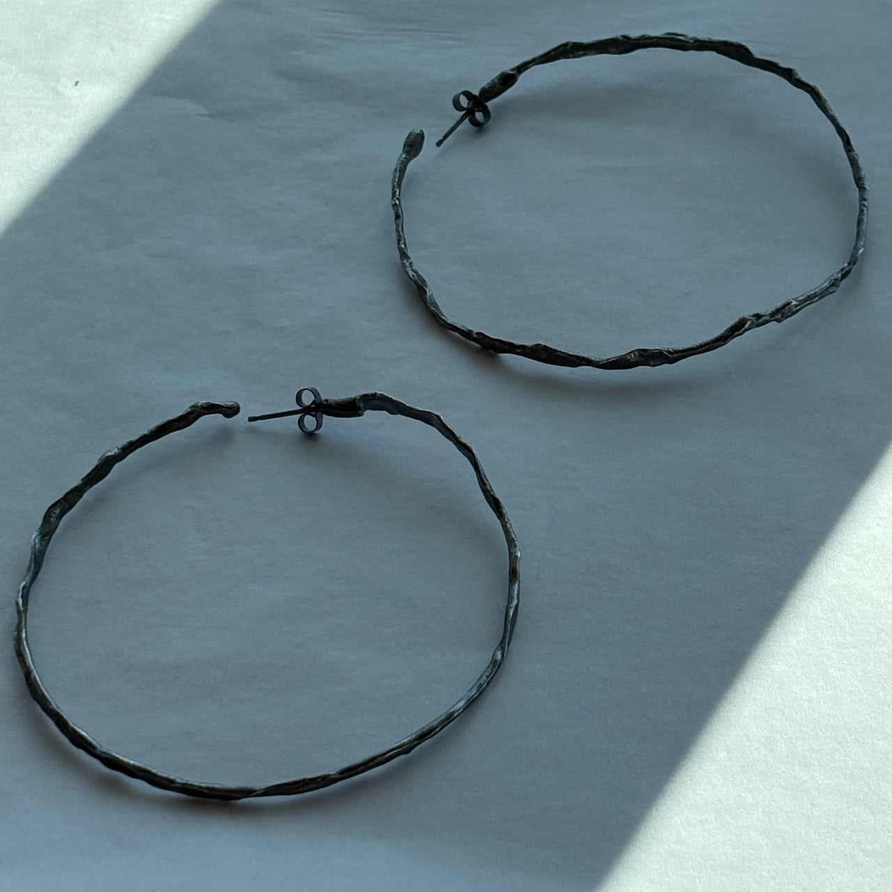 Claire Stockings-Baker - Sea Siren Hoop Earrings
