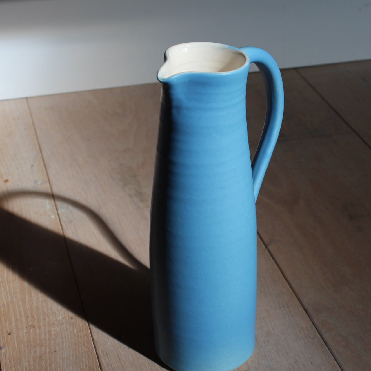 Lucy Burley -  Bluebell Blue Tall Jug