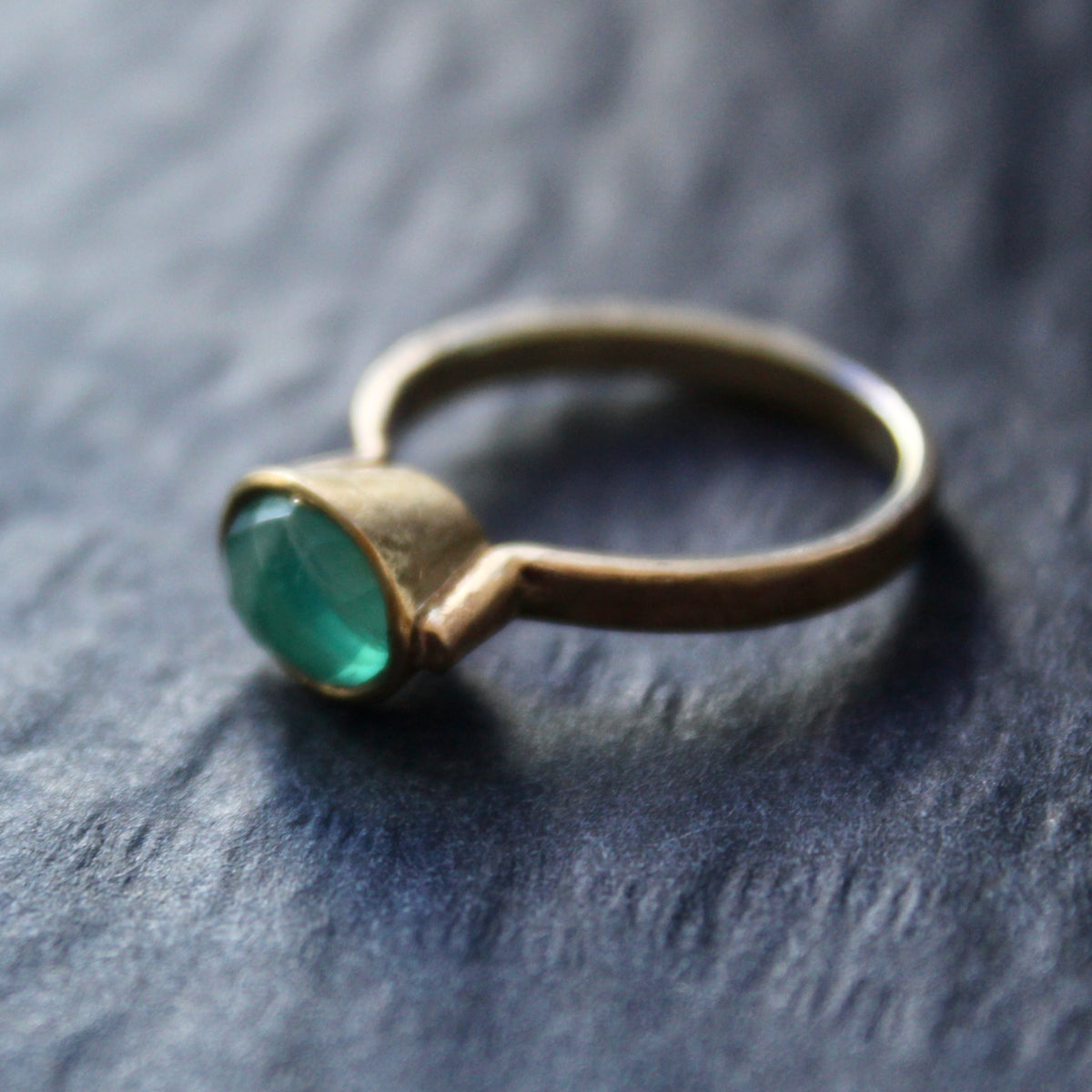 Spink Rings Lucy Spink - Ring, Peruvian Opal and 9ct Gold