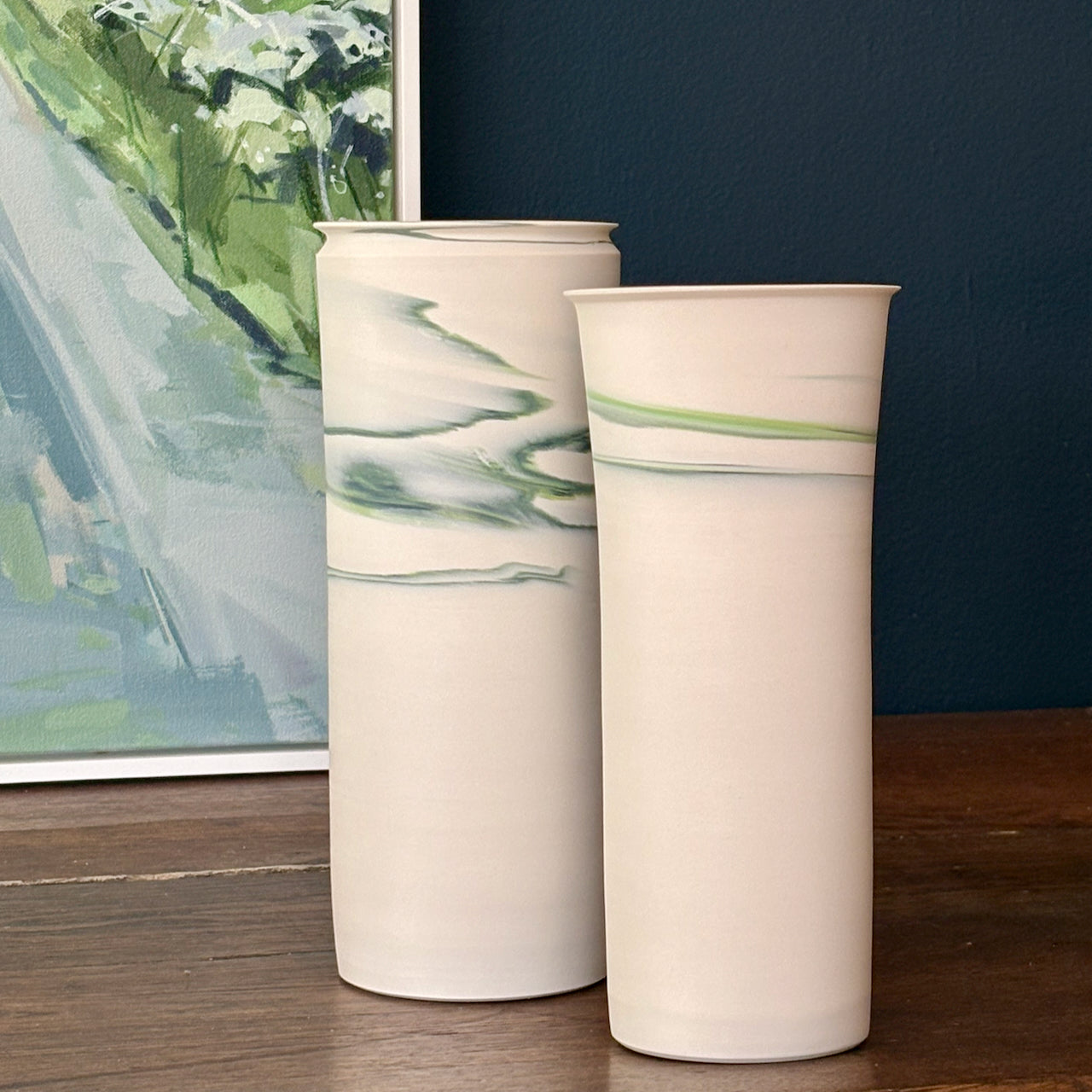 Deborah Harwood - Tall Porcelain vessel