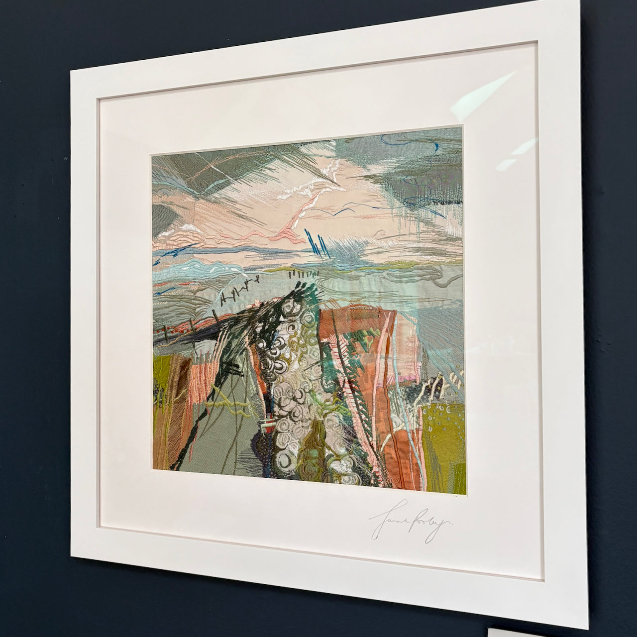 Sarah Pooley - Ploughing Fields at Catterline