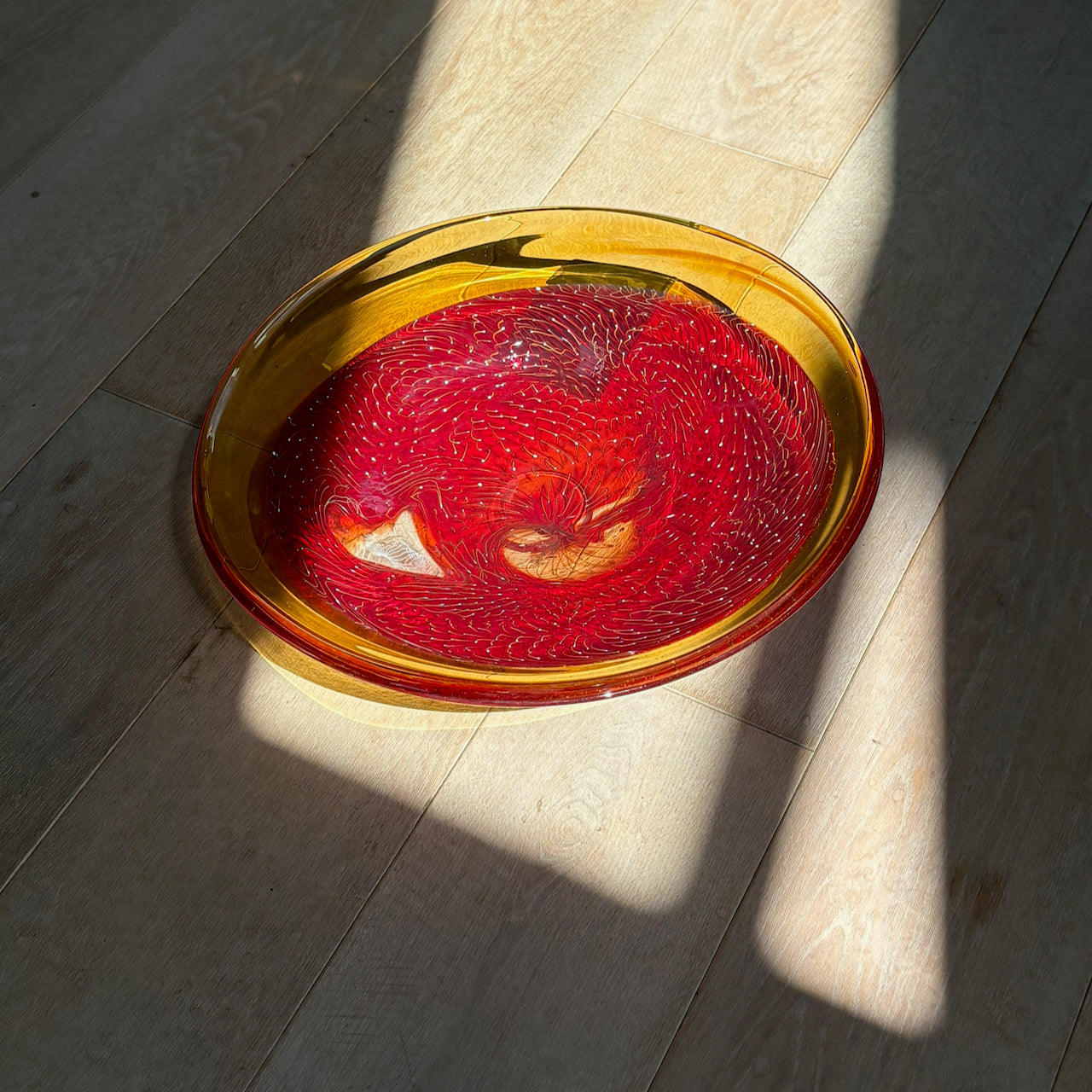 Benjamin Lintell - Murano glass platter vessel