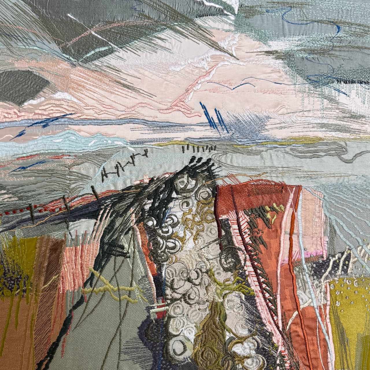 Sarah Pooley - Ploughing Fields at Catterline