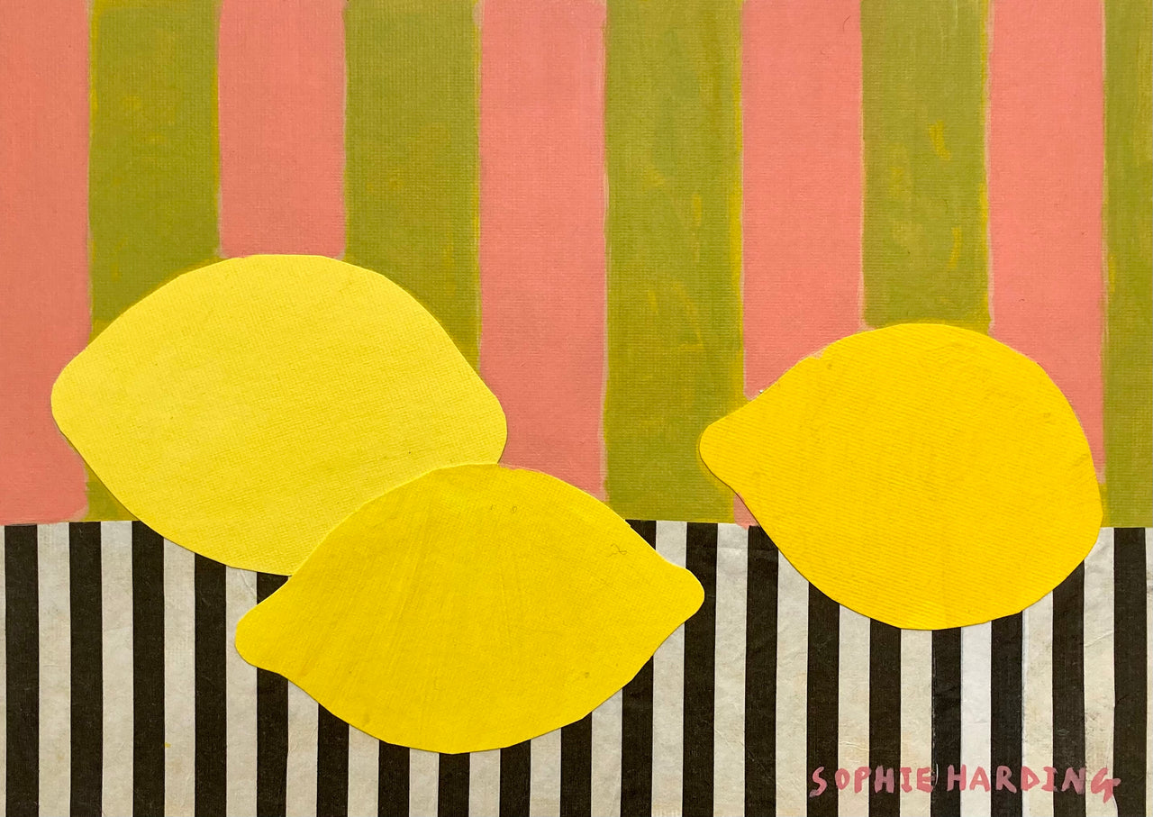 Sophie Harding - Lemons on Stripes