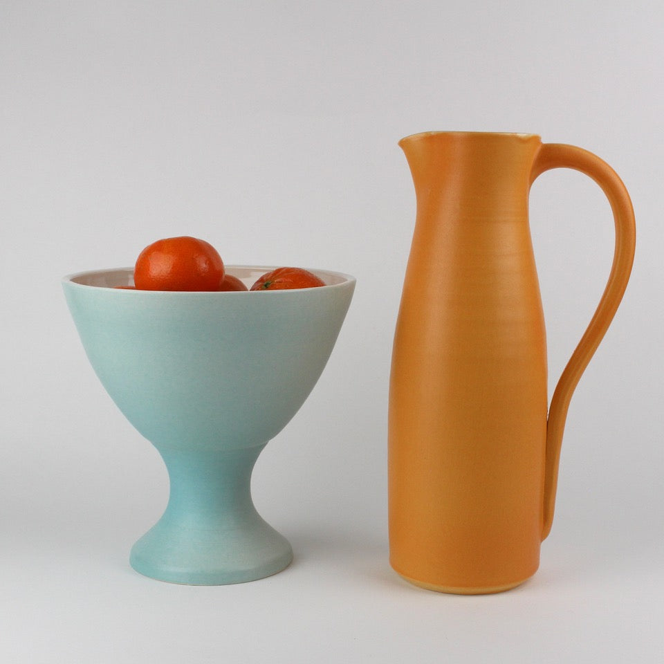 Lucy Burley -  Satsuma Orange Tall Jug