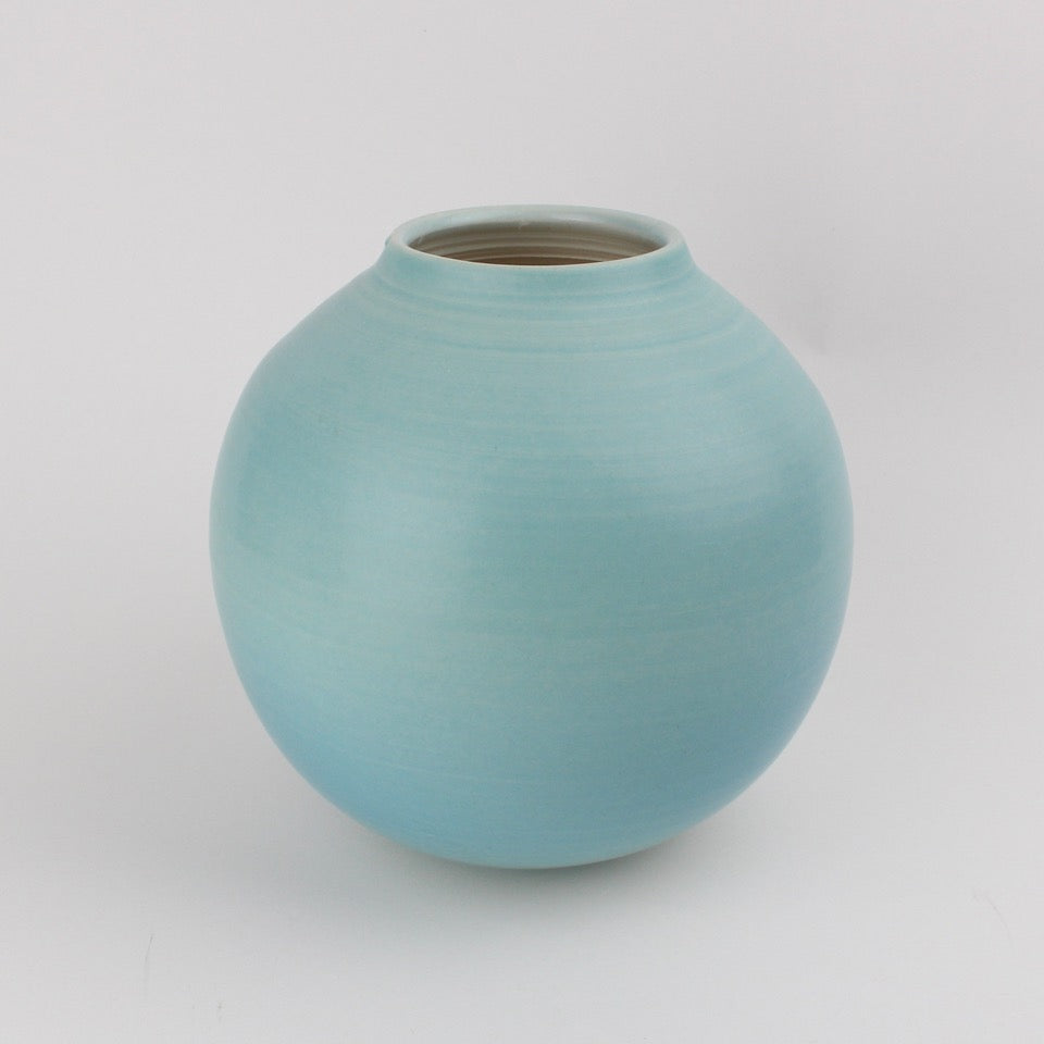 Lucy Burley - Turquoise 'Moon' Jar