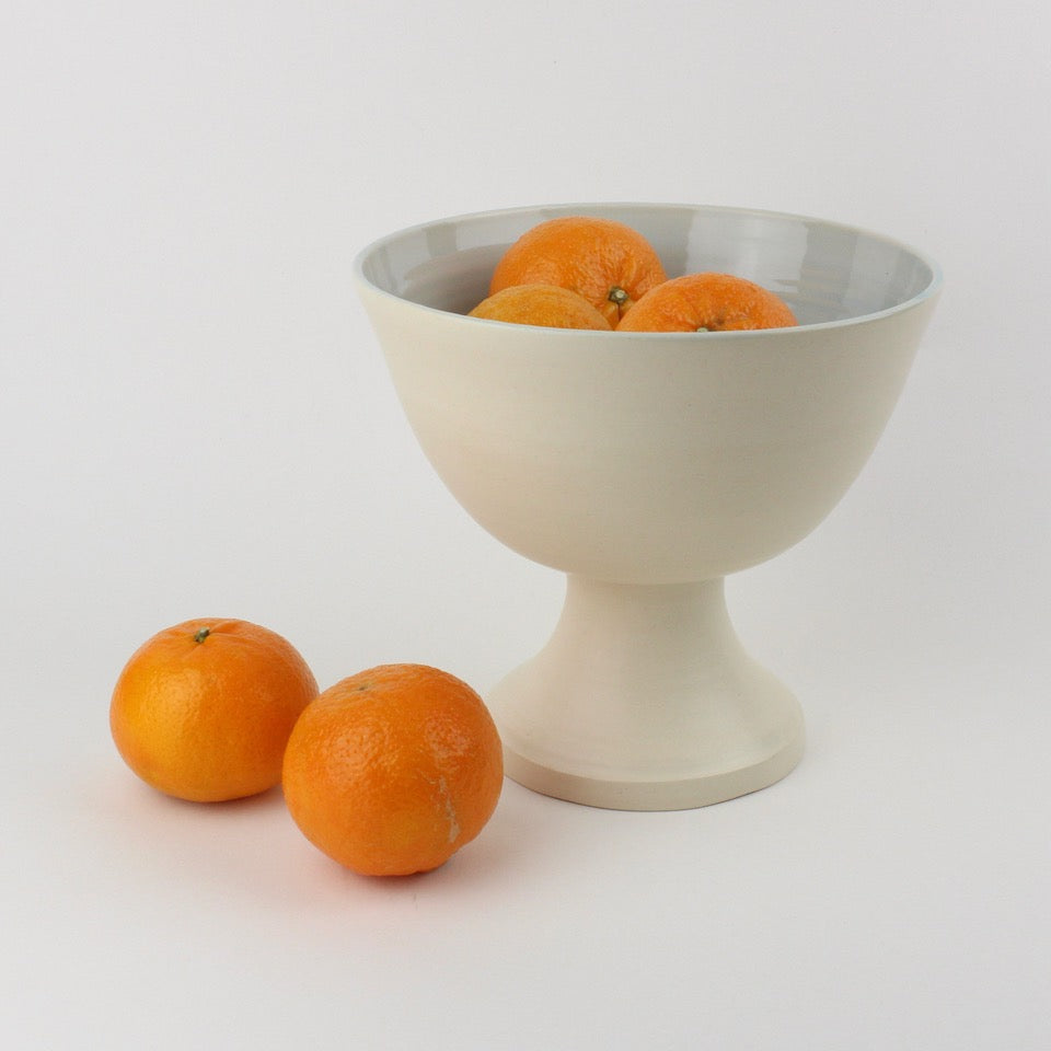 Lucy Burley - Ivory Pedestal Bowl