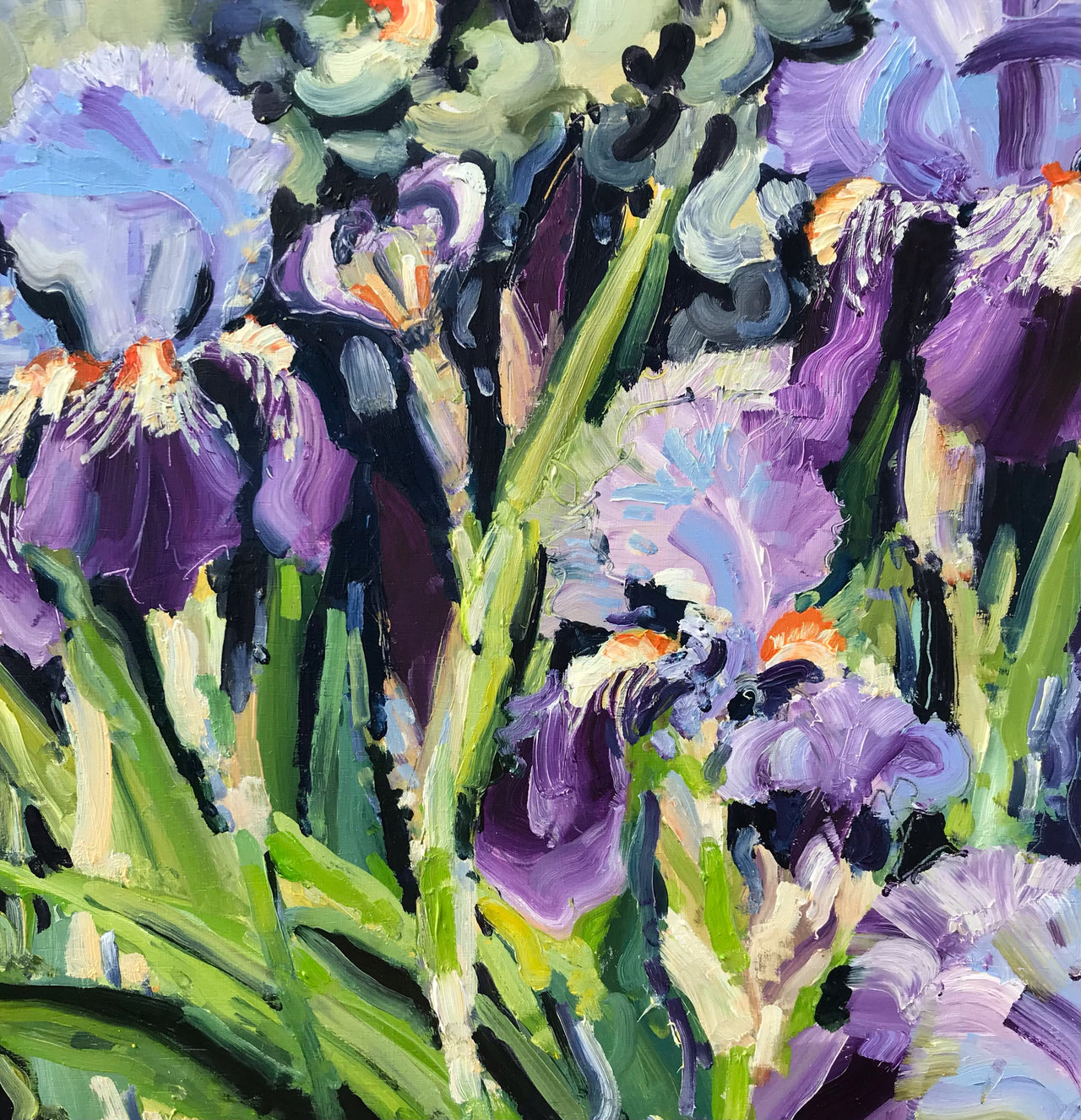 Jill Hudson - Irises