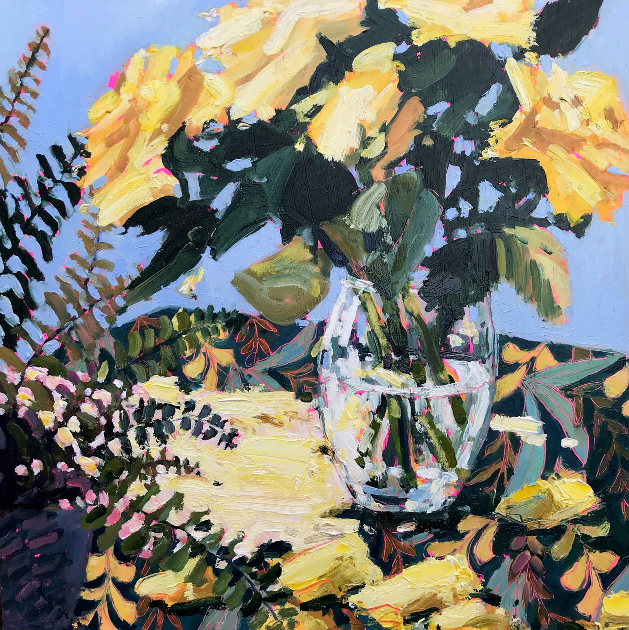 Jill Hudson - - The Yellow Roses