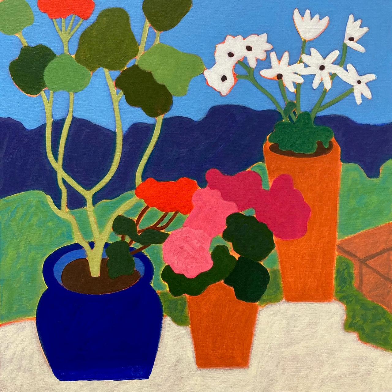 Sophie Harding - Summer in the Courtyard