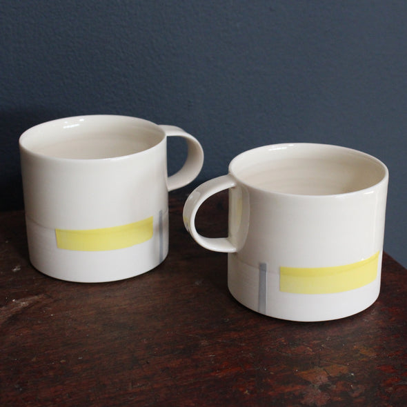 Kathryn Sherriff - By the Line Pottery - Pair of Mugs 1