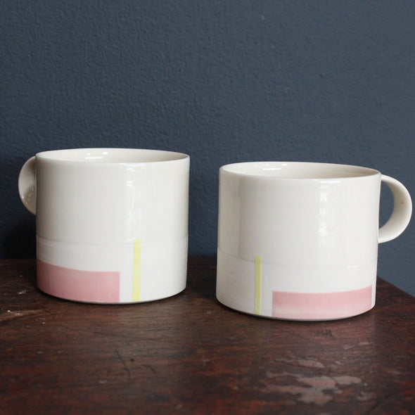 Kathryn Sherriff - By the Line Pottery - Pair of Mugs 1
