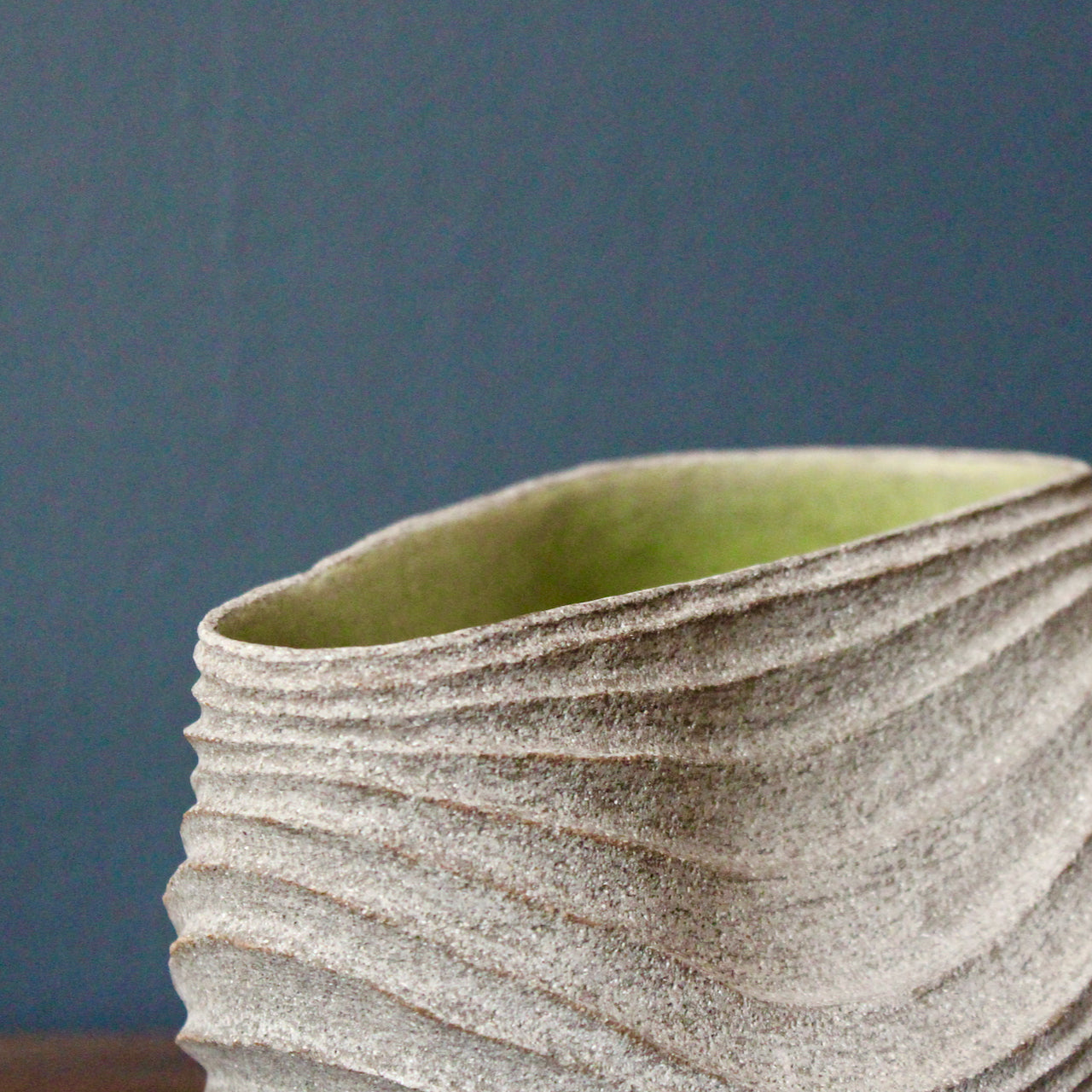 Michele Bianco - Slump Vessel (Large, Citrine)