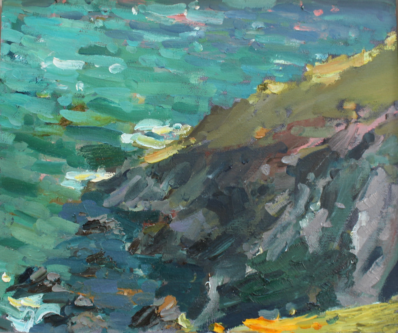 Jill Hudson - At Rame Head