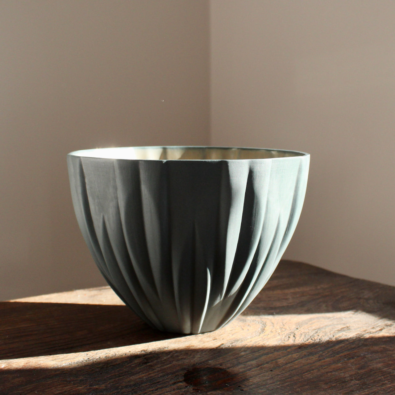 Laura Plant - Floral Textured Bowl (Porcelain)