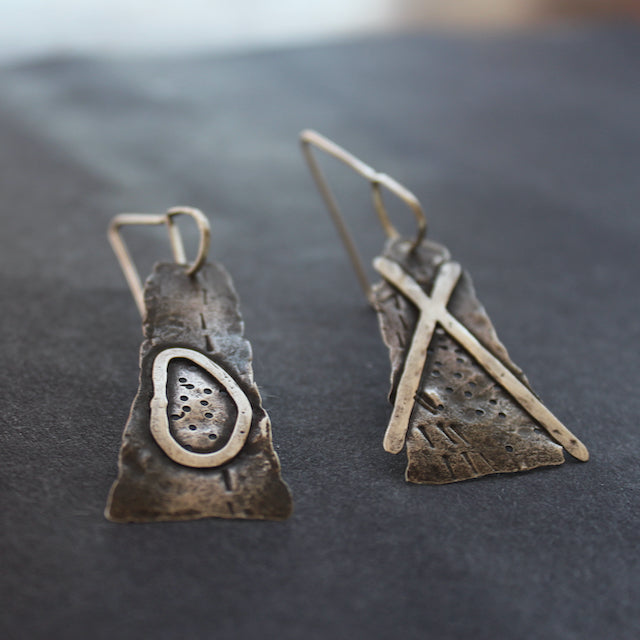 Lizzie Weir - O & X Earrings