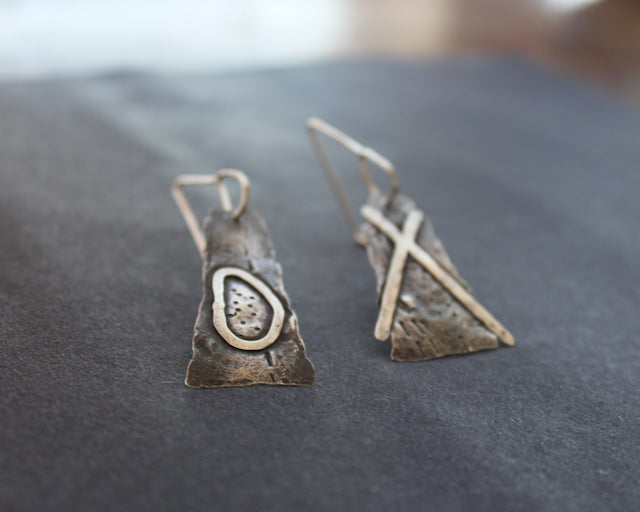 Lizzie Weir - O & X Earrings