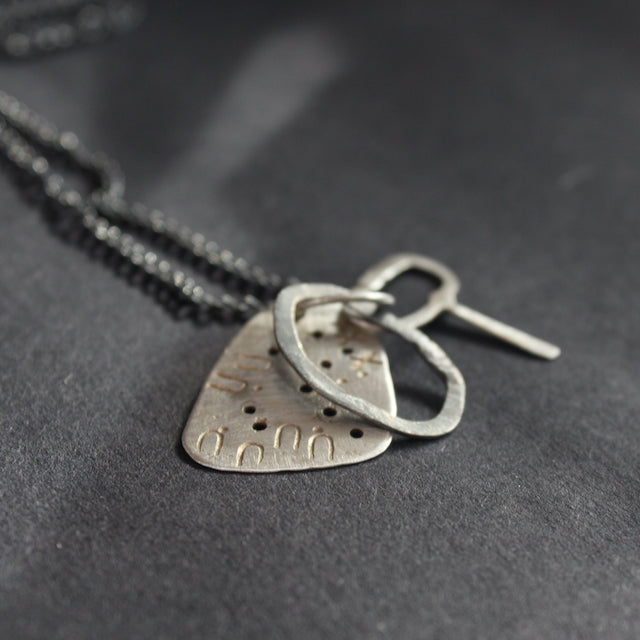 Lizzie Weir - Raindrop pendant