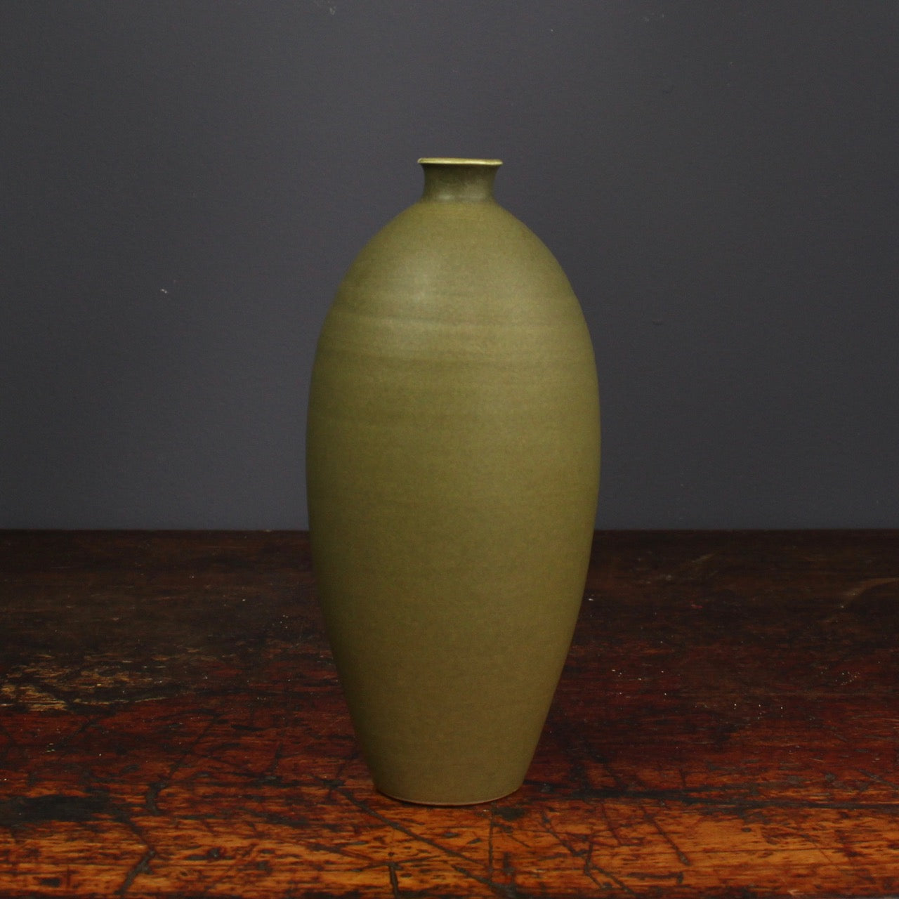 Lucy Burley - Dark Olive Curved Bottle