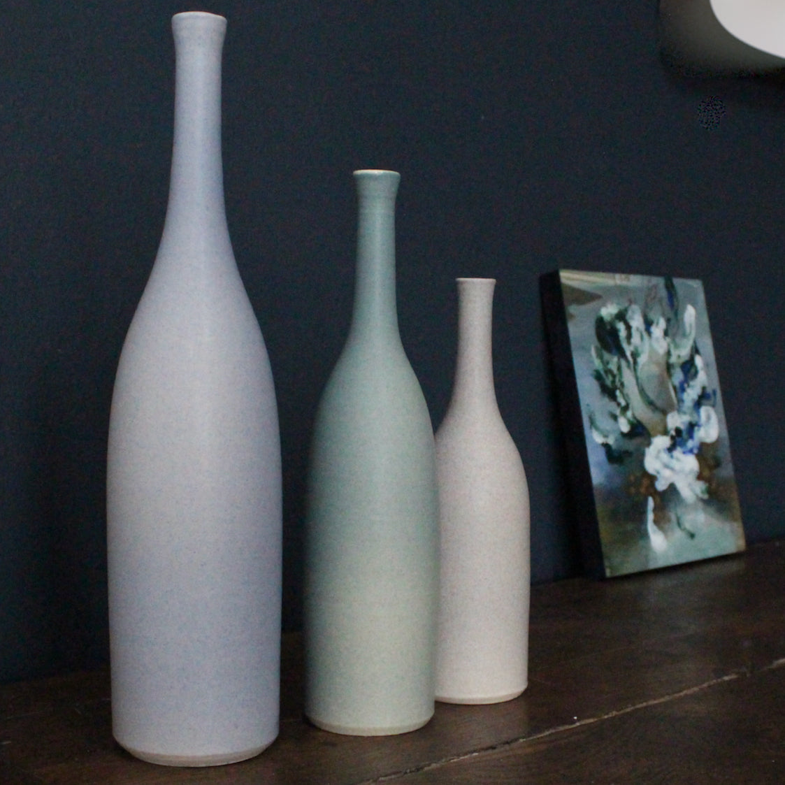 Lucy Burley - Slate Blue Bottle