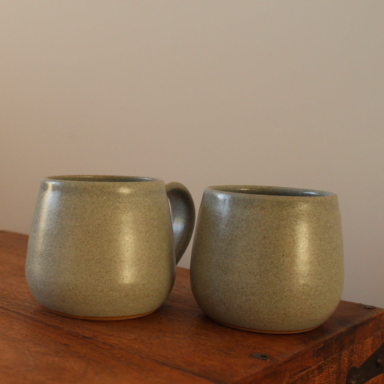 Nix Hawkins - Pair of Curve Mugs (Mist)