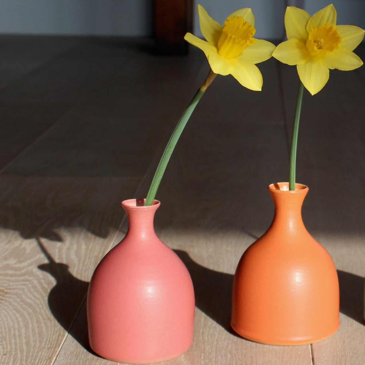 Lucy Burley - Carnation Pink posy vase