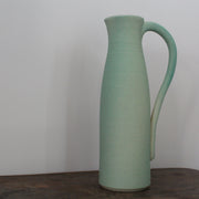 a Lucy Burley duck egg blue ceramic jug.