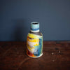 A Blue and yellow ceramic bottle by John Pollex