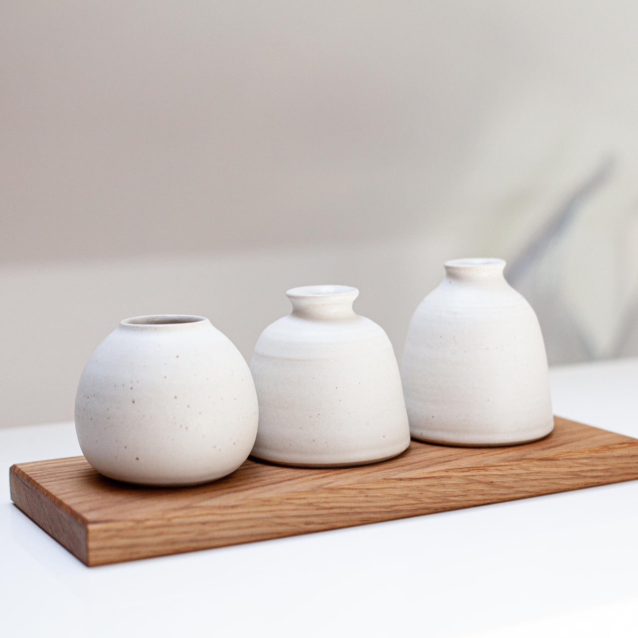 Emily Olivia Tapp - Bud Vase Collection on Oak