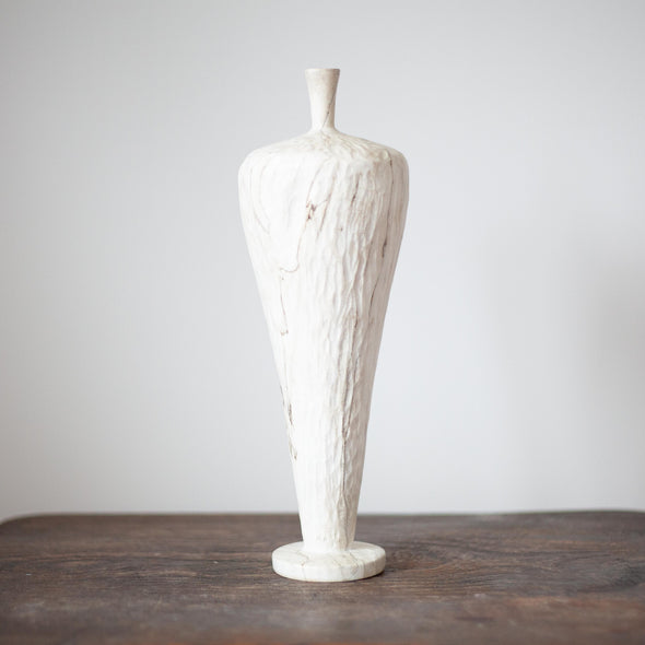 Jayne Armstrong - Textured spalted beech vessel