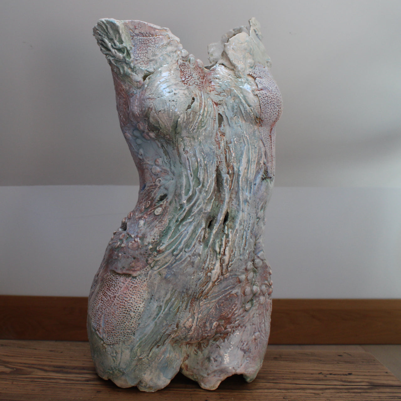 Pauline Lee - Textured Ceramic Torso (large)