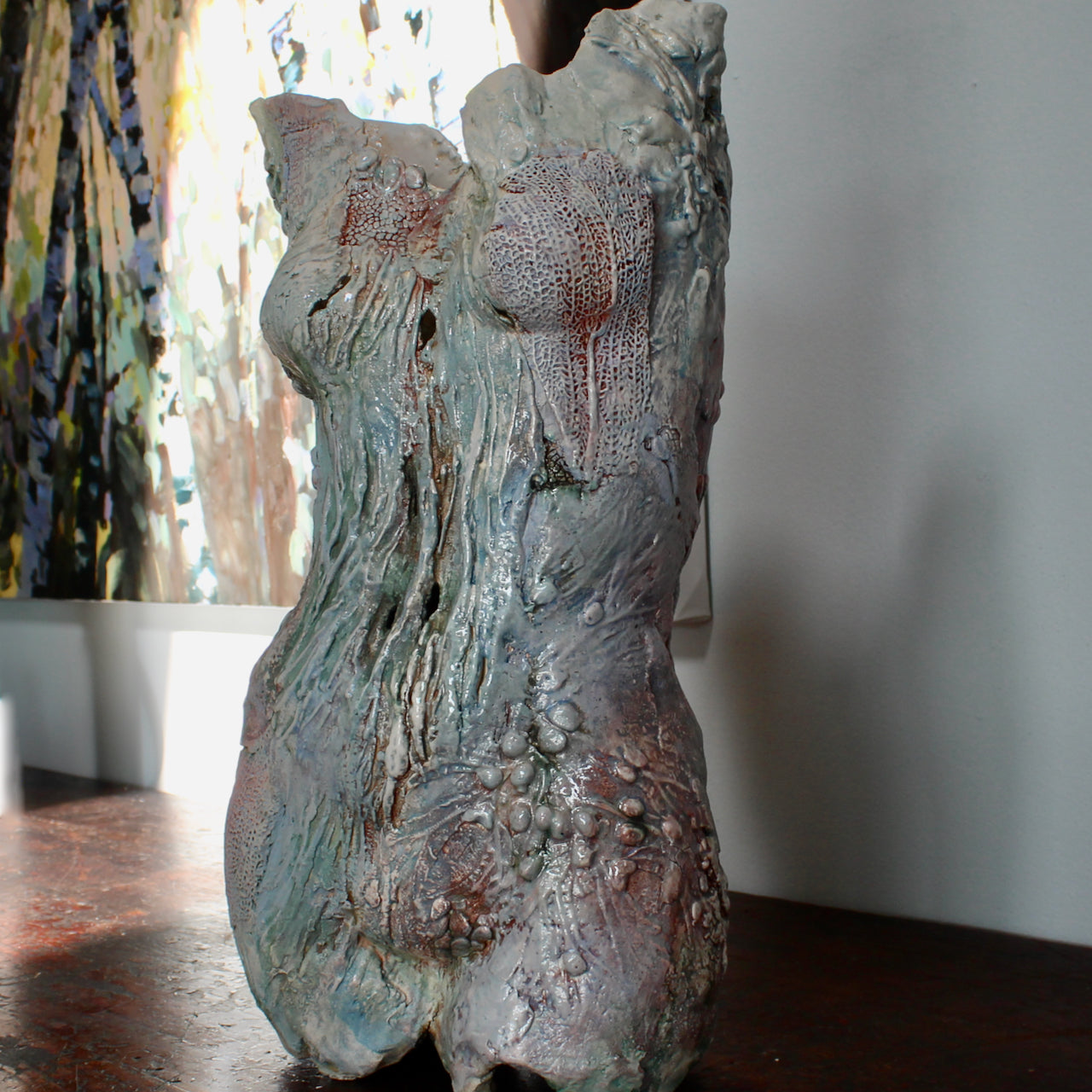 Pauline Lee - Textured Ceramic Torso (large)