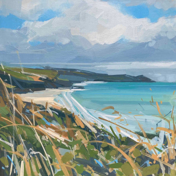 Imogen Bone painting of the coastline at the turning of the seasons
