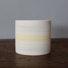 Pastel shade ceramic vessel by Rachel Foxwell
