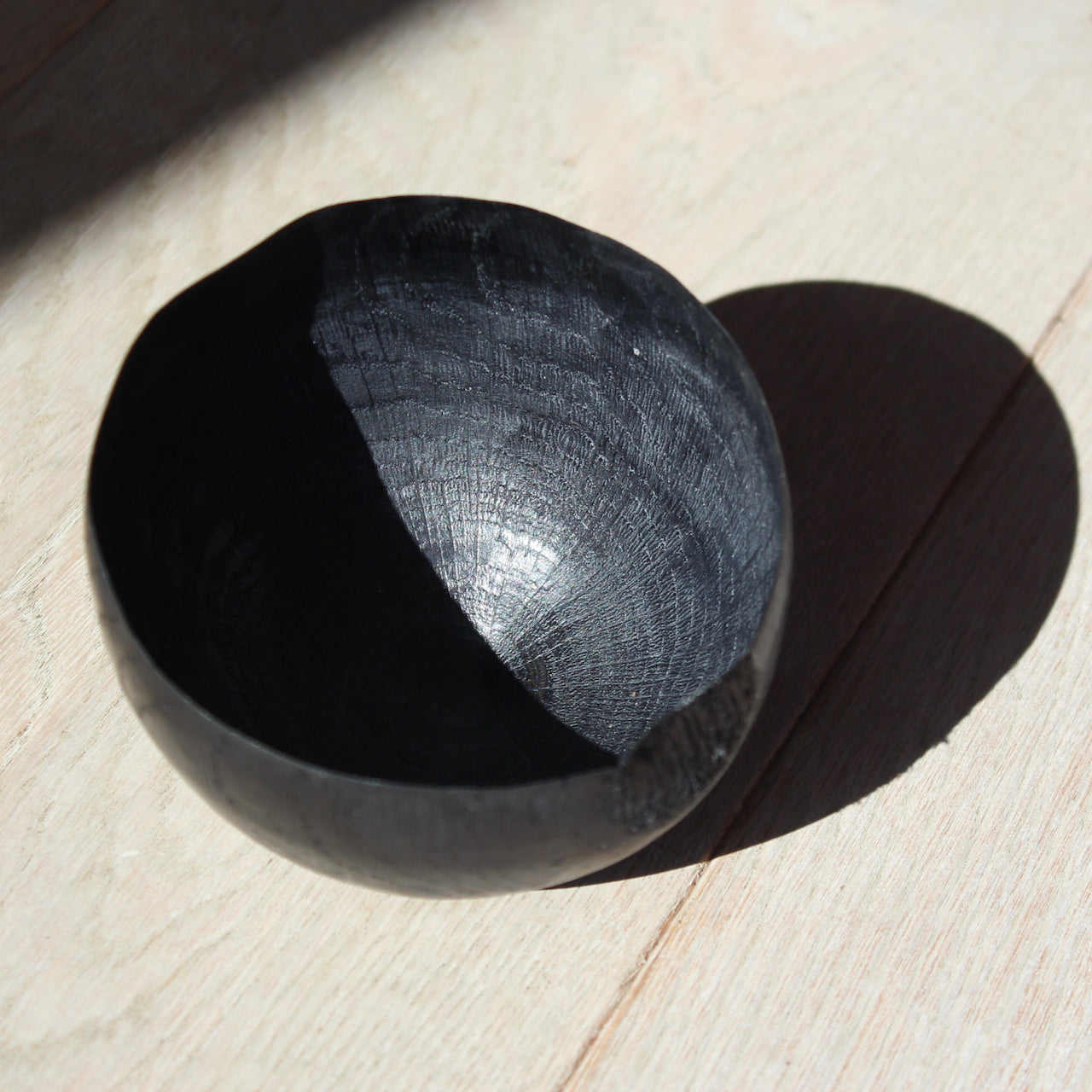 Jayne Armstrong - Blackened oak cup